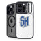 Seton Hall University Pirate Blue iPhone 14 Pro Kickstand Case